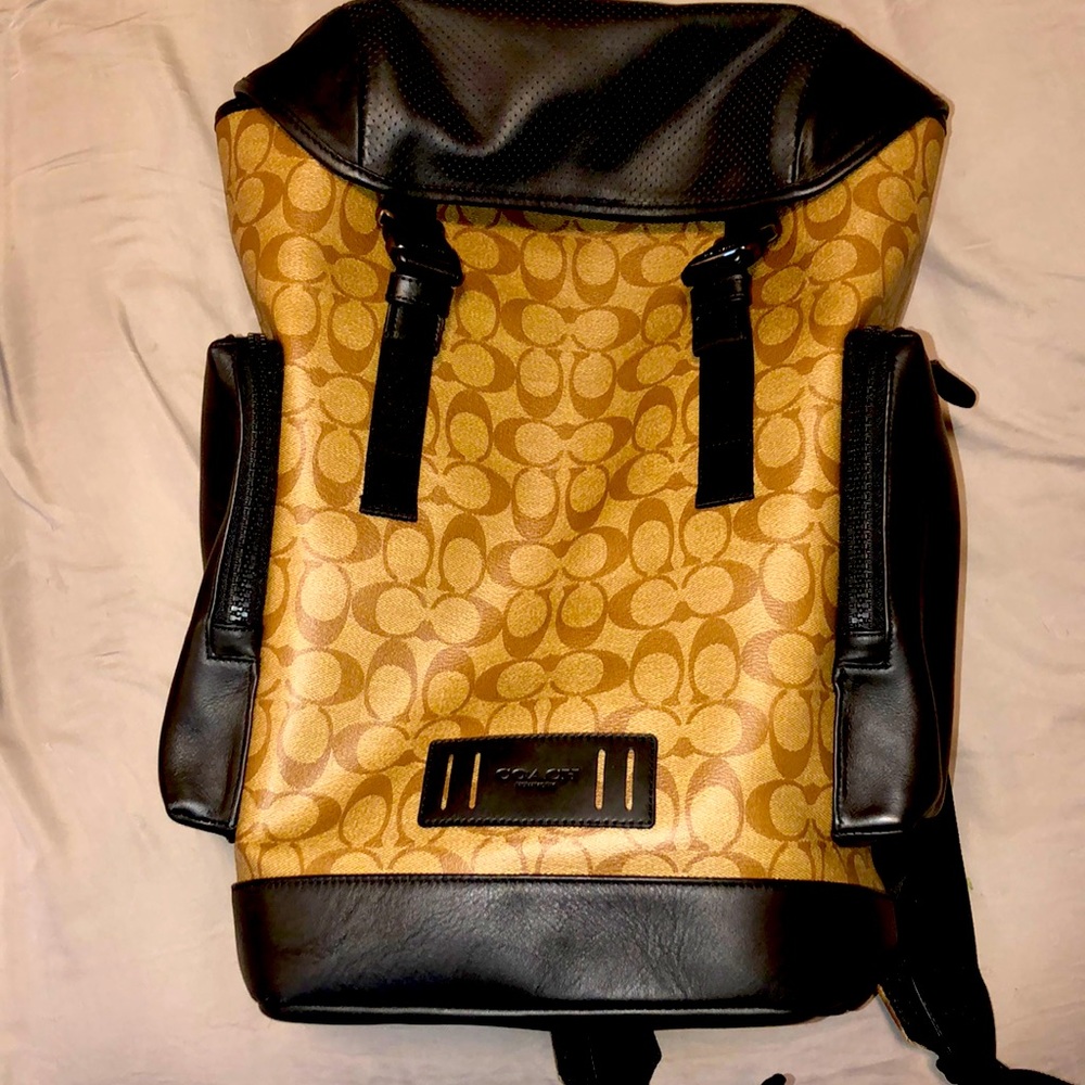 New coach male book bag perfect condition
